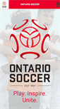 Mobile Screenshot of ontariosoccer.net